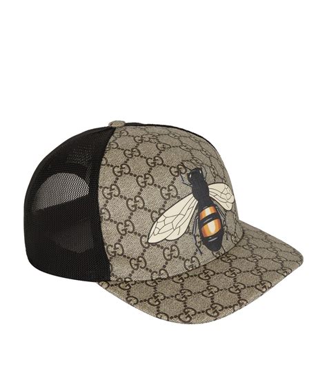 gucci bee hat fake|Gucci hat men denim.